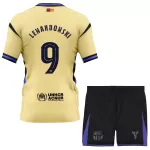 Günstige FC Barcelona x Kobe Bryant Lewandowski 9 Kindertrikot Auswärts 2025/26 Kurzarm