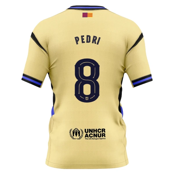 Günstige FC Barcelona x Kobe Bryant Pedri 8 Herrentrikot Auswärts 2025/26 Kurzarm Günstige FC Barcelona x Kobe Bryant Pedri 8 Herrentrikot Auswärts 2025/26 Kurzarm
