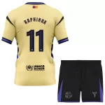 Günstige FC Barcelona x Kobe Bryant Raphinha 11 Kindertrikot Auswärts 2025/26 Kurzarm