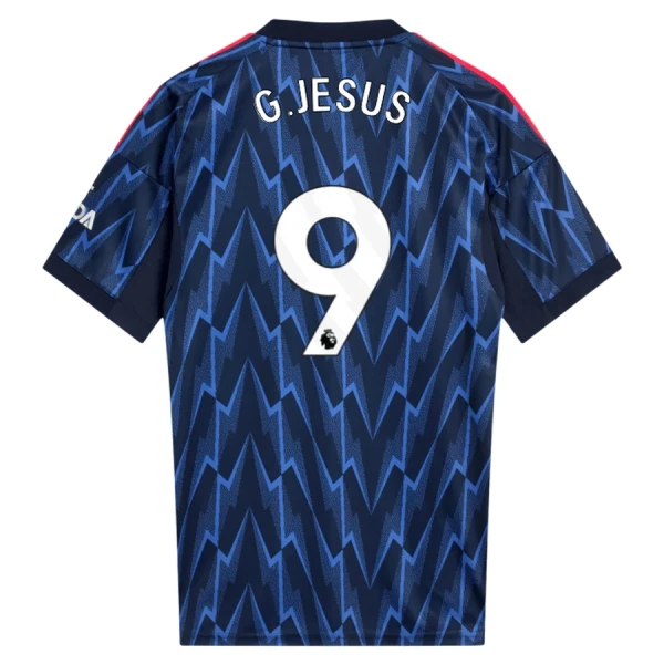 Günstige Arsenal G.Jesus 9 Herrentrikot Auswärts 2025/26 Kurzarm