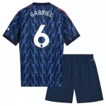 Günstige Arsenal Gabriel 6 Kindertrikot Auswärts 2025/26 Kurzarm