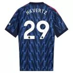 Günstige Arsenal Havertz 29 Herrentrikot Auswärts 2025/26 Kurzarm
