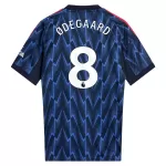 Günstige Arsenal Odegaard 8 Herrentrikot Auswärts 2025/26 Kurzarm