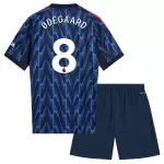 Günstige Arsenal Odegaard 8 Kindertrikot Auswärts 2025/26 Kurzarm
