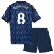 Günstige Arsenal Odegaard 8 Kindertrikot Auswärts 2025/26 Kurzarm Günstige Arsenal Odegaard 8 Kindertrikot Auswärts 2025/26 Kurzarm