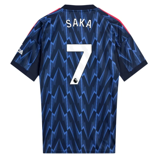Günstige Arsenal Saka 7 Herrentrikot Auswärts 2025/26 Kurzarm