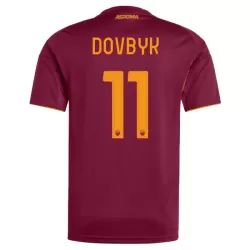 Günstige AS Rom Dovbyk 11 Herrentrikot Heim 2025/26 Kurzarm Günstige AS Rom Dovbyk 11 Herrentrikot Heim 2025/26 Kurzarm