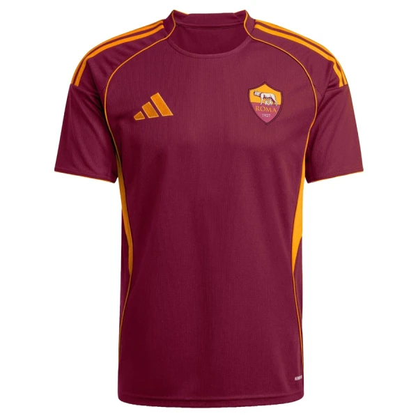 Günstige AS Rom Dovbyk 11 Herrentrikot Heim 2025/26 Kurzarm