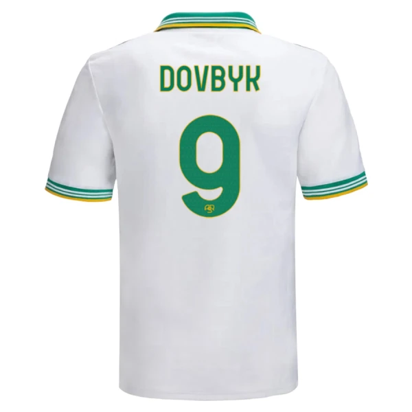 Günstige AS Rom Dovbyk 9 Herrentrikot Ausweich 2025/26 Kurzarm