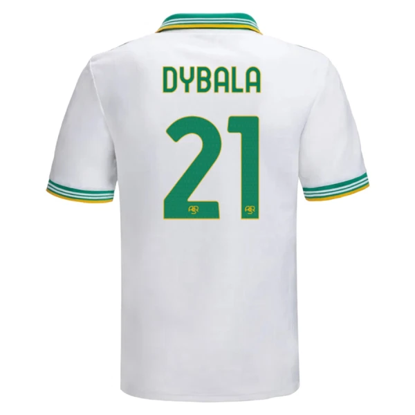 Günstige AS Rom Dybala 21 Herrentrikot Ausweich 2025/26 Kurzarm Günstige AS Rom Dybala 21 Herrentrikot Ausweich 2025/26 Kurzarm