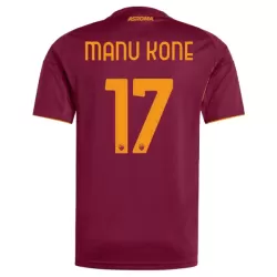 Günstige AS Rom Manu Kone 17 Herrentrikot Heim 2025/26 Kurzarm Günstige AS Rom Manu Kone 17 Herrentrikot Heim 2025/26 Kurzarm