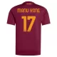 Günstige AS Rom Manu Kone 17 Herrentrikot Heim 2025/26 Kurzarm Günstige AS Rom Manu Kone 17 Herrentrikot Heim 2025/26 Kurzarm