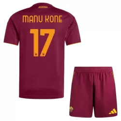 Günstige AS Rom Manu Kone 17 Kindertrikot Heim 2025/26 Kurzarm Günstige AS Rom Manu Kone 17 Kindertrikot Heim 2025/26 Kurzarm