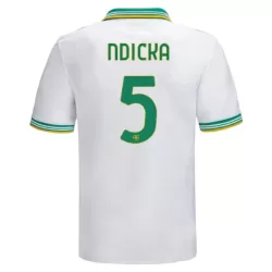 Günstige AS Rom Ndicka 5 Herrentrikot Ausweich 2025/26 Kurzarm Günstige AS Rom Ndicka 5 Herrentrikot Ausweich 2025/26 Kurzarm
