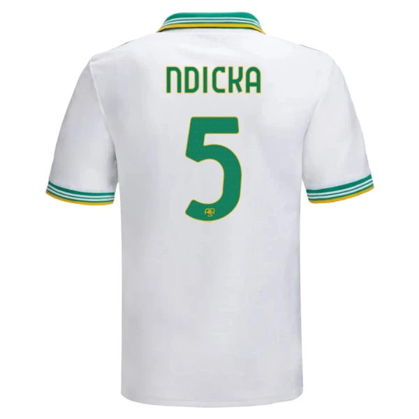 Günstige AS Rom Ndicka 5 Herrentrikot Ausweich 2025/26 Kurzarm Günstige AS Rom Ndicka 5 Herrentrikot Ausweich 2025/26 Kurzarm