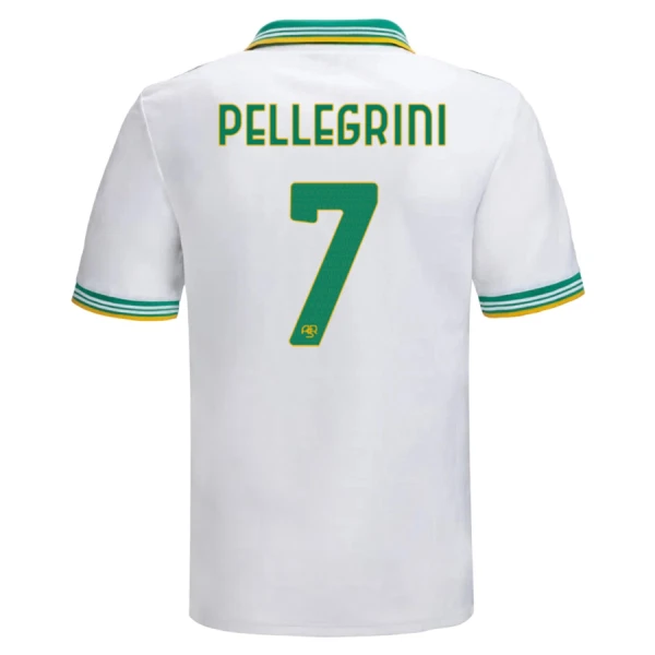Günstige AS Rom Pellegrini 7 Kindertrikot Ausweich 2025/26 Kurzarm