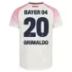 Günstige Bayer 04 Leverkusen Alejandro Grimaldo 20 Herrentrikot Auswärts 2025/26 Kurzarm Günstige Bayer 04 Leverkusen Alejandro Grimaldo 20 Herrentrikot Auswärts 2025/26 Kurzarm