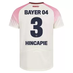 Günstige Bayer 04 Leverkusen Piero Hincapie 3 Herrentrikot Auswärts 2025/26 Kurzarm Günstige Bayer 04 Leverkusen Piero Hincapie 3 Herrentrikot Auswärts 2025/26 Kurzarm