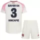 Günstige Bayer 04 Leverkusen Piero Hincapie 3 Kindertrikot Auswärts 2025/26 Kurzarm Günstige Bayer 04 Leverkusen Piero Hincapie 3 Kindertrikot Auswärts 2025/26 Kurzarm