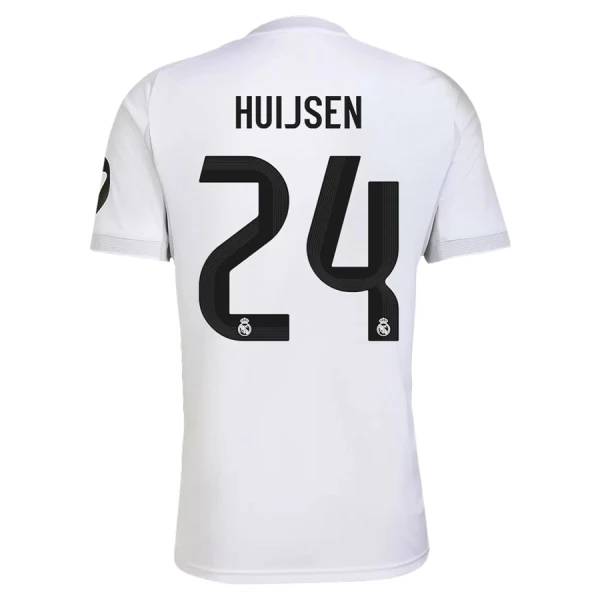 Günstige Real Madrid Huijsen 24 Herrentrikot Heim 2025/26 Kurzarm Günstige Real Madrid Huijsen 24 Herrentrikot Heim 2025/26 Kurzarm