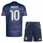 Günstige Real Madrid Mbappé 10 Kindertrikot Auswärts 2025/26 Kurzarm
