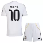 Günstige Real Madrid Mbappé 10 Kindertrikot Heim 2025/26 Kurzarm