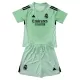 Günstige Real Madrid Torwart Kindertrikot 2025/26 Kurzarm Grüne