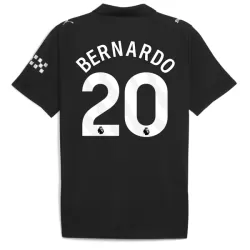 Günstige Manchester City Bernardo 20 Herrentrikot Auswärts 2025/26 Kurzarm Günstige Manchester City Bernardo 20 Herrentrikot Auswärts 2025/26 Kurzarm