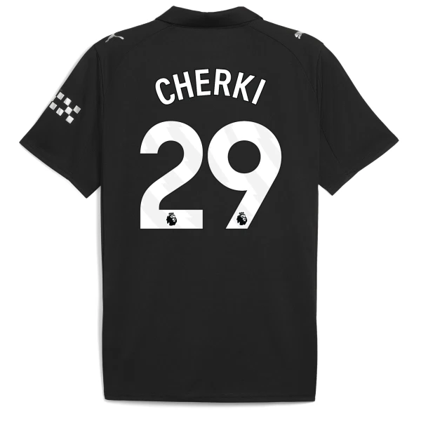 Günstige Manchester City Cherki 29 Herrentrikot Auswärts 2025/26 Kurzarm Günstige Manchester City Cherki 29 Herrentrikot Auswärts 2025/26 Kurzarm