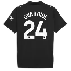 Günstige Manchester City Gvardiol 24 Herrentrikot Auswärts 2025/26 Kurzarm Günstige Manchester City Gvardiol 24 Herrentrikot Auswärts 2025/26 Kurzarm