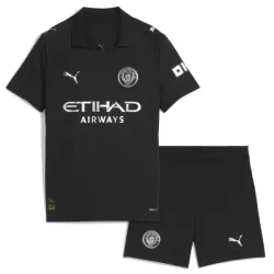 Günstige Manchester City Gvardiol 24 Kindertrikot Auswärts 2025/26 Kurzarm