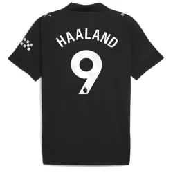 Günstige Manchester City Haaland 9 Herrentrikot Auswärts 2025/26 Kurzarm Günstige Manchester City Haaland 9 Herrentrikot Auswärts 2025/26 Kurzarm