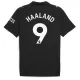Günstige Manchester City Haaland 9 Herrentrikot Auswärts 2025/26 Kurzarm Günstige Manchester City Haaland 9 Herrentrikot Auswärts 2025/26 Kurzarm