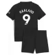 Günstige Manchester City Haaland 9 Kindertrikot Auswärts 2025/26 Kurzarm Günstige Manchester City Haaland 9 Kindertrikot Auswärts 2025/26 Kurzarm