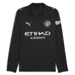 Günstige Manchester City Herrentrikot Auswärts 2025/26 Langarm