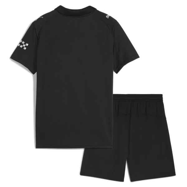Günstige Manchester City Kindertrikot Auswärts 2025/26 Kurzarm