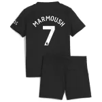 Günstige Manchester City Marmoush 7 Kindertrikot Auswärts 2025/26 Kurzarm