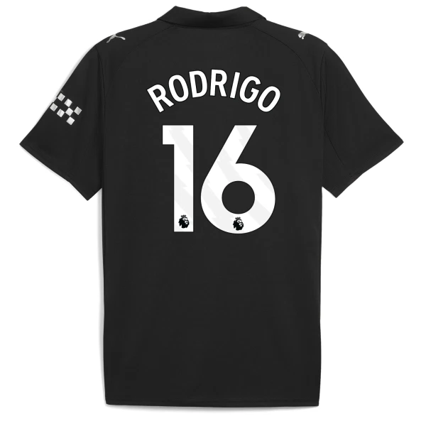 Günstige Manchester City Rodrigo 16 Herrentrikot Auswärts 2025/26 Kurzarm Günstige Manchester City Rodrigo 16 Herrentrikot Auswärts 2025/26 Kurzarm
