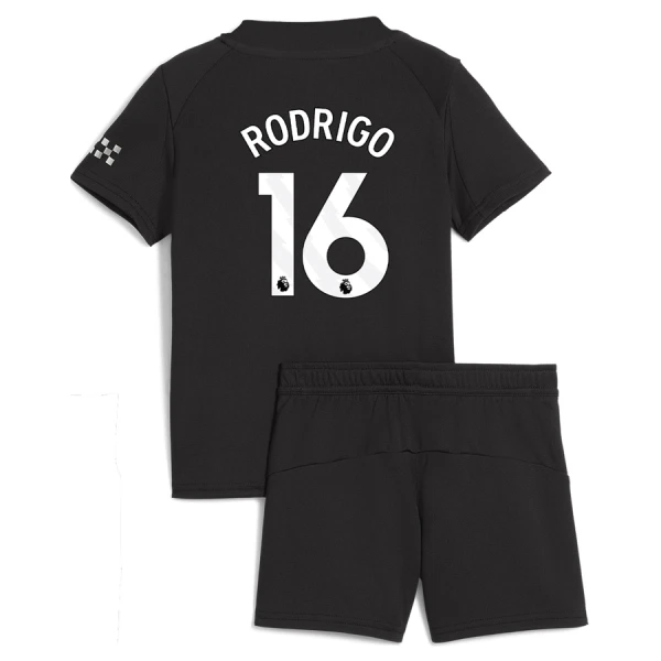 Günstige Manchester City Rodrigo 16 Kindertrikot Auswärts 2025/26 Kurzarm Günstige Manchester City Rodrigo 16 Kindertrikot Auswärts 2025/26 Kurzarm
