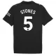 Günstige Manchester City Stones 5 Herrentrikot Auswärts 2025/26 Kurzarm Günstige Manchester City Stones 5 Herrentrikot Auswärts 2025/26 Kurzarm