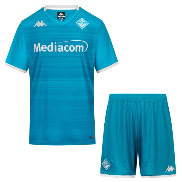 Günstige AC Florenz Kindertrikot Ausweich 2025/26 Kurzarm Günstige AC Florenz Kindertrikot Ausweich 2025/26 Kurzarm