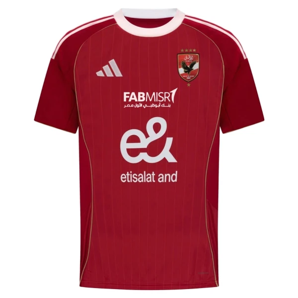 Günstige Al Ahly Herrentrikot Heim 2025/26 Kurzarm Günstige Al Ahly Herrentrikot Heim 2025/26 Kurzarm