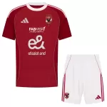 Günstige Al Ahly Kindertrikot Heim 2025/26 Kurzarm