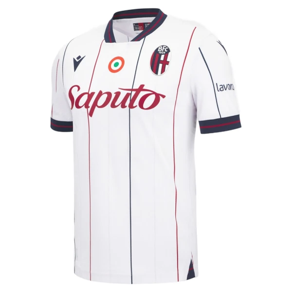 Günstige Bologna Herrentrikot Auswärts 2025/26 Kurzarm Günstige Bologna Herrentrikot Auswärts 2025/26 Kurzarm