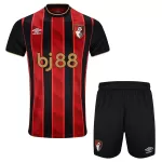 Günstige Bournemouth Kindertrikot Heim 2025/26 Kurzarm