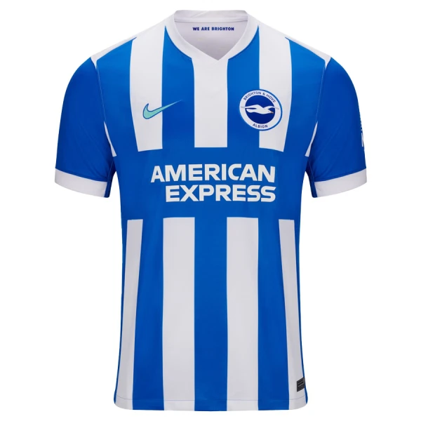 Günstige Brighton Hove Albion Herrentrikot Heim 2025/26 Kurzarm Günstige Brighton Hove Albion Herrentrikot Heim 2025/26 Kurzarm
