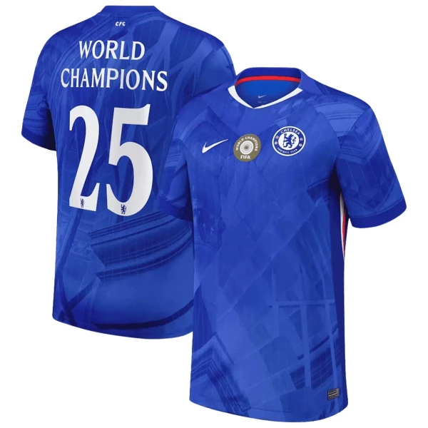 Günstige Chelsea World Champions 25 Herrentrikot Heim 2025/26 Kurzarm Günstige Chelsea World Champions 25 Herrentrikot Heim 2025/26 Kurzarm