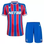 Günstige Crystal Palace Kindertrikot Heim 2025/26 Kurzarm