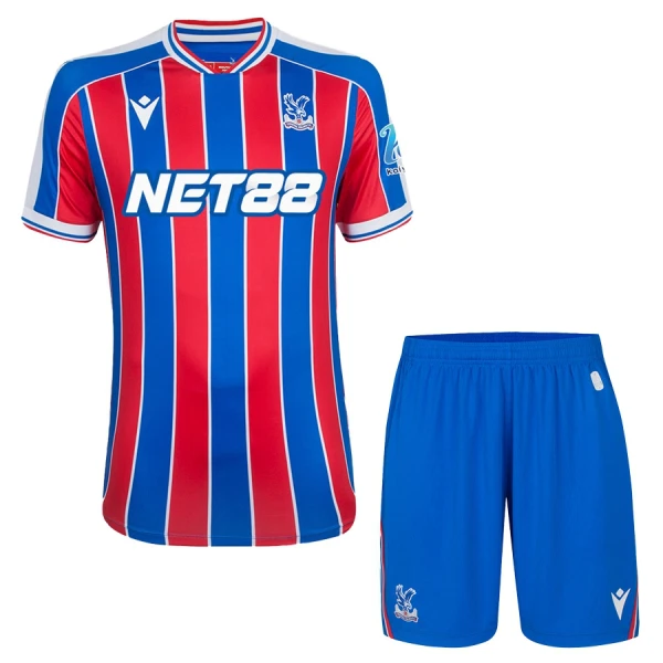 Günstige Crystal Palace Kindertrikot Heim 2025/26 Kurzarm Günstige Crystal Palace Kindertrikot Heim 2025/26 Kurzarm