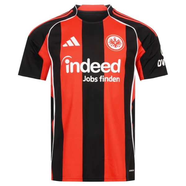 Günstige Eintracht Frankfurt Herrentrikot Heim 2025/26 Kurzarm Günstige Eintracht Frankfurt Herrentrikot Heim 2025/26 Kurzarm